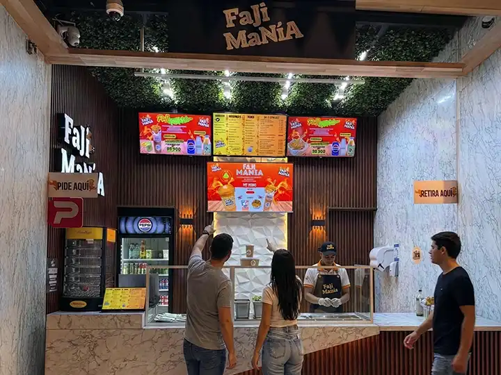 punto de venta del kiosko roca