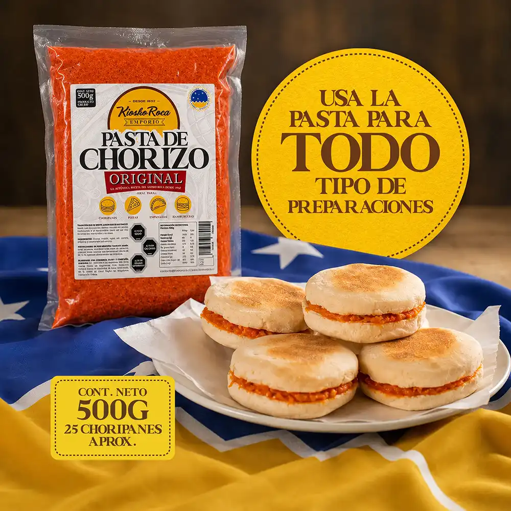 la pasta original de chorizo
